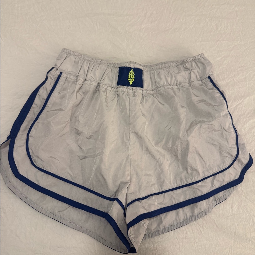 FP Movement Gray and Navy Athletic Shorts